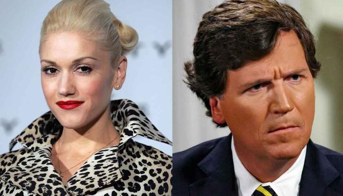 Gwen Stefani slammed for promoting Tucker Carlson