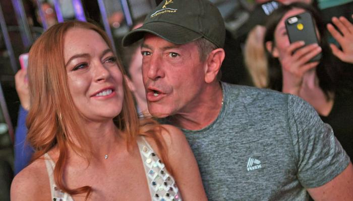 Lindsay and Michael Lohan