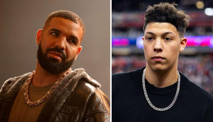 Drake and Jackson Mahomes