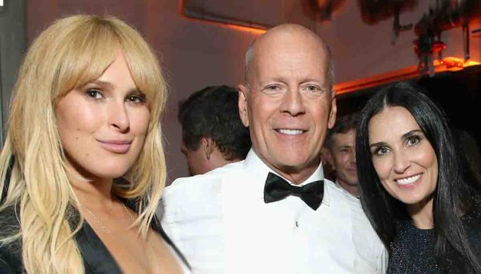 Bruce Willis celebrates 70th birthday with ex Demi Moore