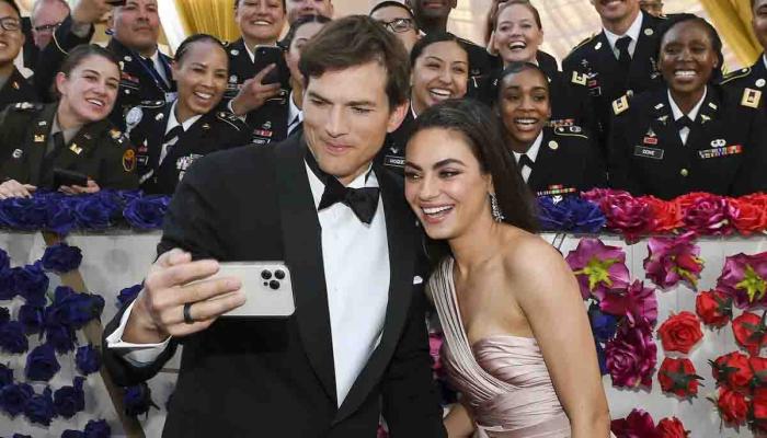 Ashton Kutcher and Mila Kunis