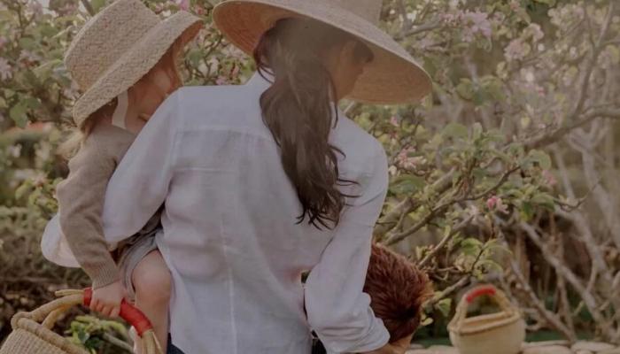 Meghan Markle shared a new photo on Instagram alongside her two children — Archie, 5, and Lilibet, 3