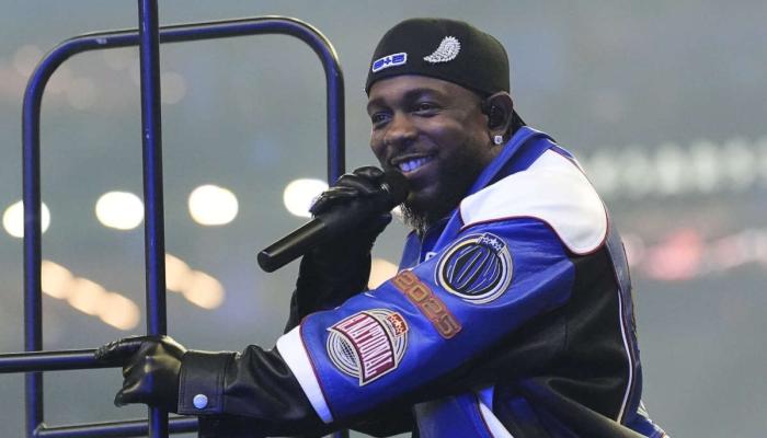 Kendrick Lamar at Super Bowl LIX