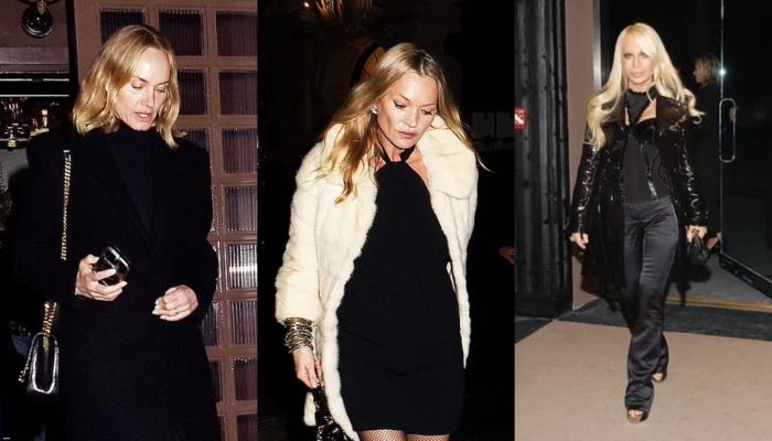 Donatella Versace steps out in style after resignation