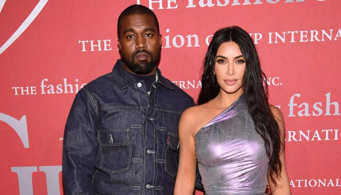 Kanye West and Kim Kardashian