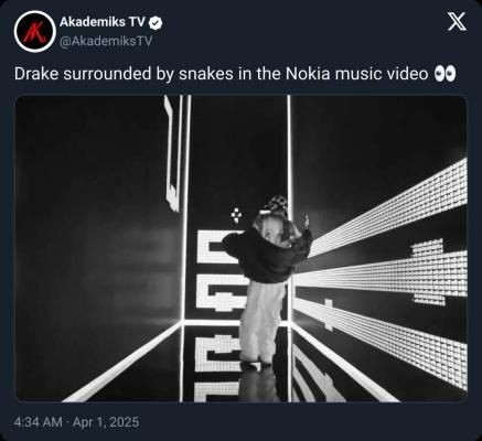 Drake subtly trolls Kendrick Lamar in ‘NOKIA’ music video