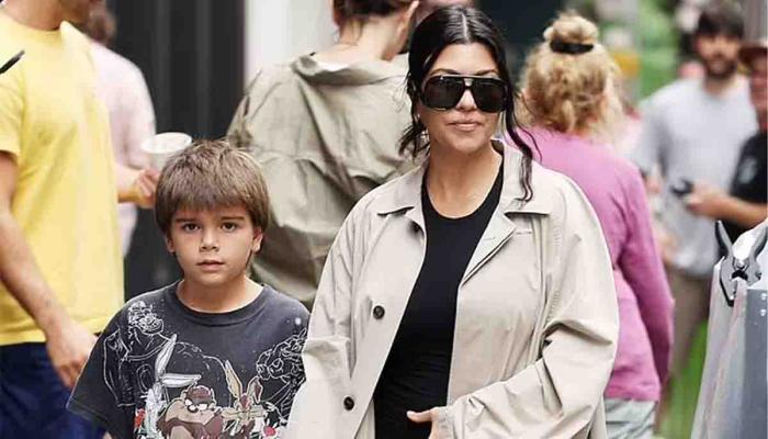 Kourtney Kardashian’s son sets record straight on paternity rumours