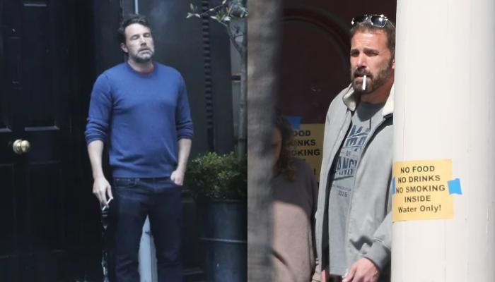 Ben Affleck recreates iconic meme while filming in LA