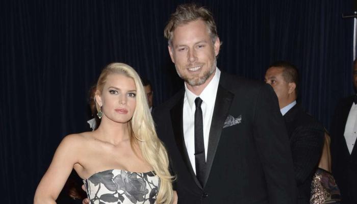 Jessica Simpson and Eric Johnson