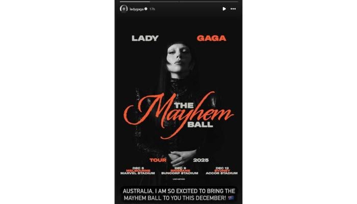 Lady Gaga announces new twist to her world tour