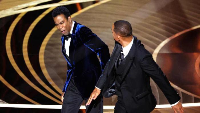 Will Smith’s post-slap antics enrage Chris Rock