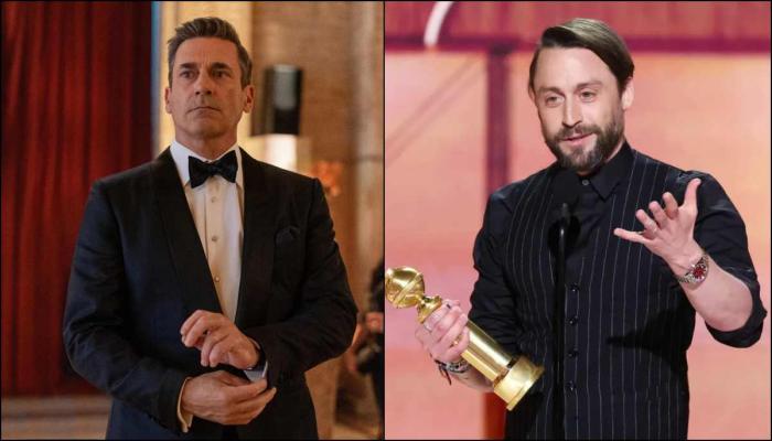 SNL: Jon Hamm pokes fun at Kieran Culkin