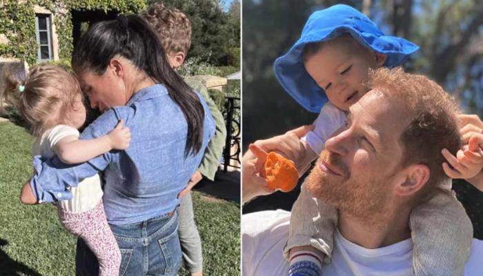 Meghan Markle revealed on Tuesday that her kids are both unwell as she tries to juggle parenting and work