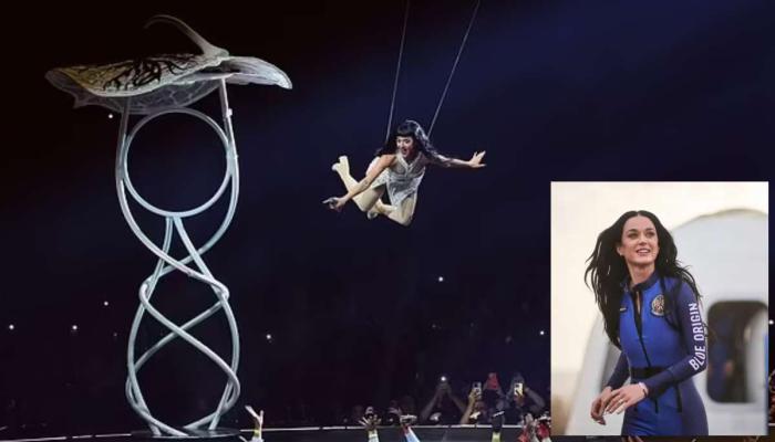 Katy Perry mocks space flight haters on opening show of tour