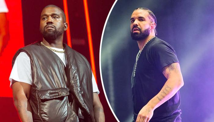 Kanye Omari West and Aubrey Drake Graham