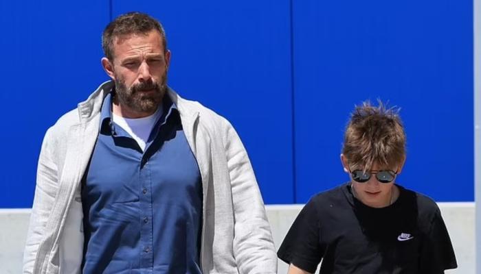 Ben Affleck spends weekend shopping with son Samuel amid mansion dispute