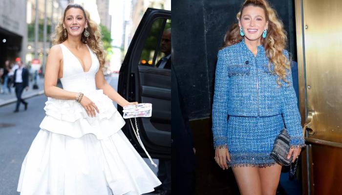 Blake Lively serves double fashion moment in NYC
