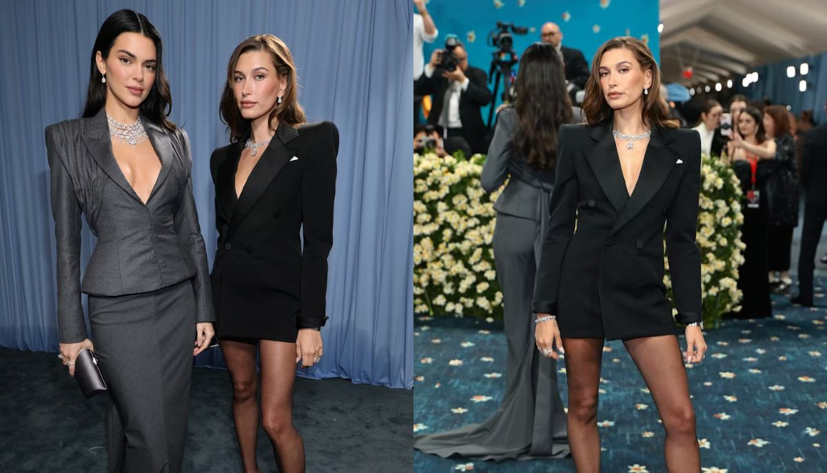 Kendall Jenner and Hailey Bieber are matching besties in 2025 Met Gala