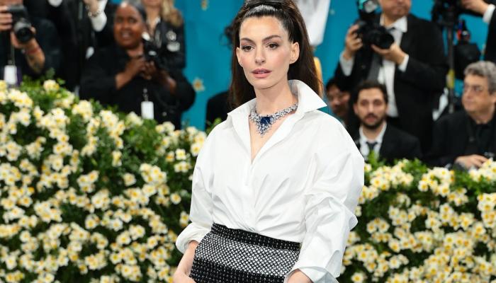 Anne Hathaway turns heads in chic look after Met Gala appearance