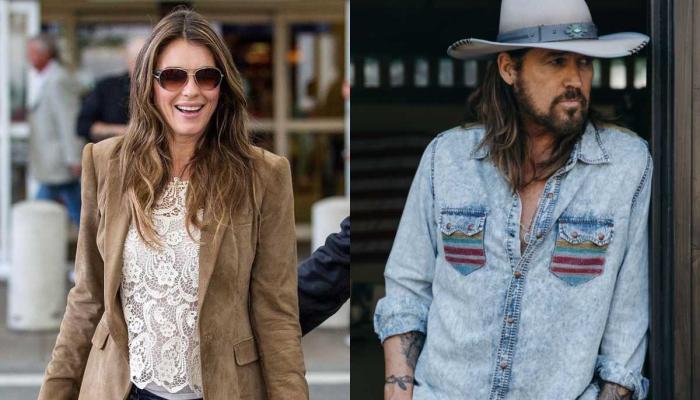 Billy Ray Cyrus takes a break from Elizabeth Hurley