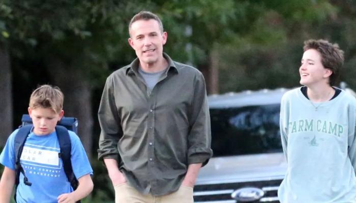 Ben Affleck spends quality time with his children amid busy schedule