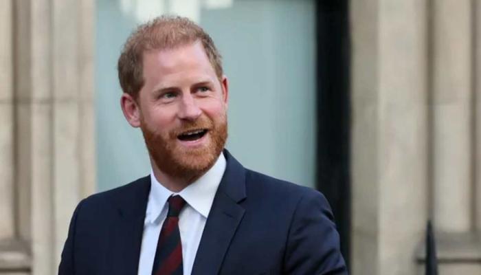 Prince Harry makes video appearance to honour key figure amid royal feud