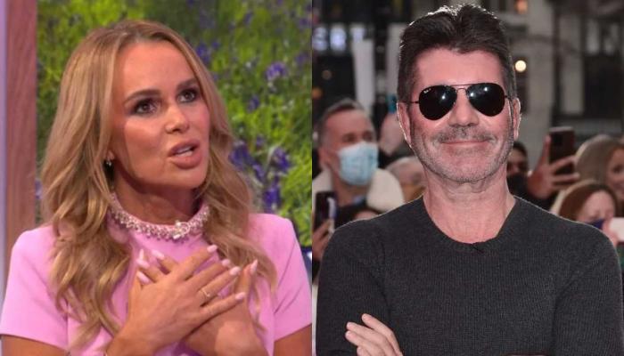 Simon Cowell takes surprising jab at Amanda Holden on live television