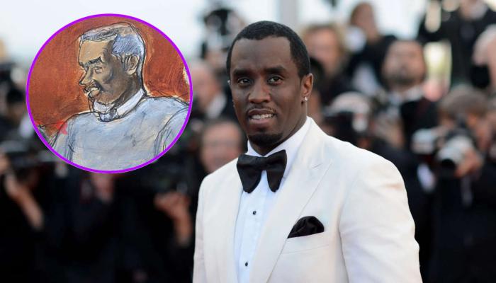 Fans mock Diddy’s awkward courtroom sketch