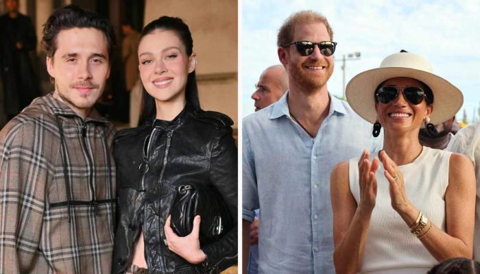 Beckhams attended a Montecito dinner party where Meghan Markle and Prince Harry were also present