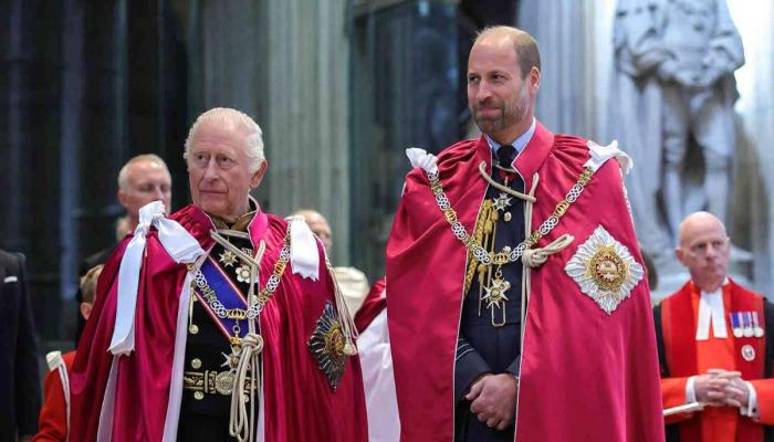 Prince William joined his father, King Charles III at Westminster Abbey for the 300th anniversary of the Order of the Bath