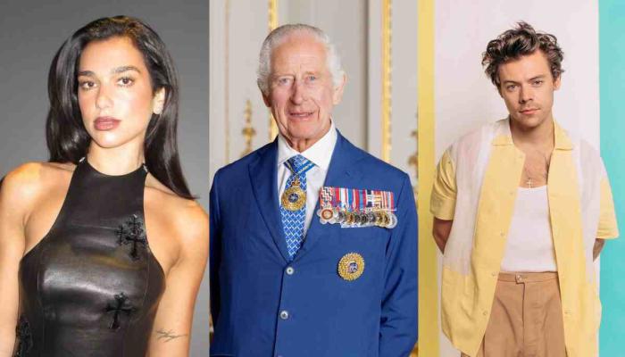 Britain’s showdown: King Charles named among Dua lipa, Harry Styles