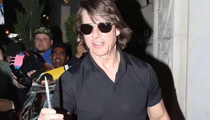 Tom Cruise stuns fans in New York with signature style