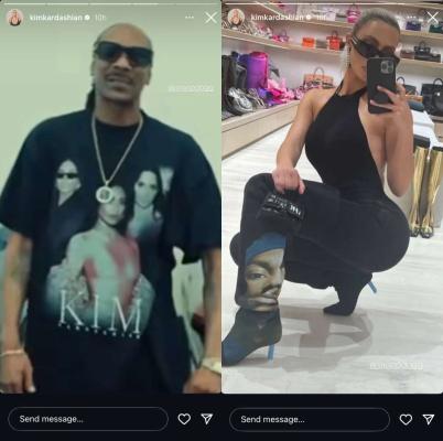 Snoop Dogg gives nod to Kim Kardashian in new song