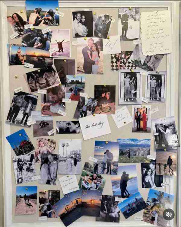 Meghan Markle celebrates Prince Harry love story with new family photos
