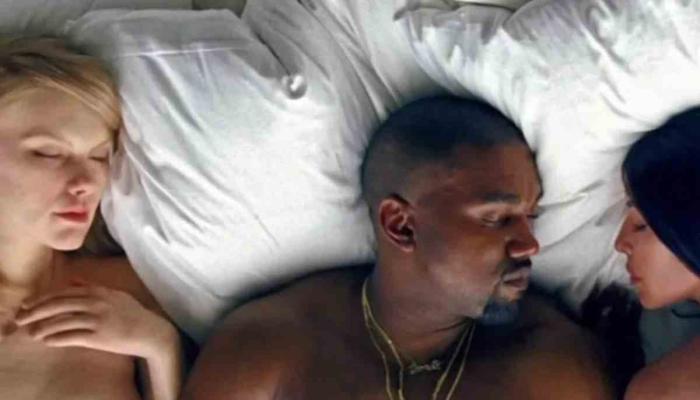 Kanye West used Taylors look alike wax figure in his Famous Music Video