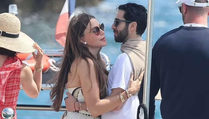 Sofia Vergara spotted leaving Cannes hotel with mystery man