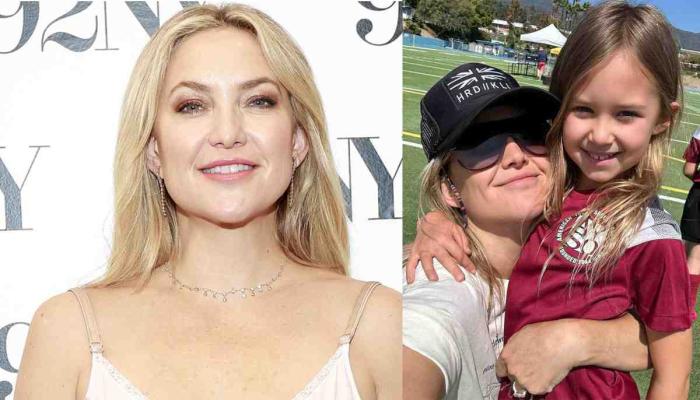 Kate Hudsons daughter recreates iconic scene from Almost Famous