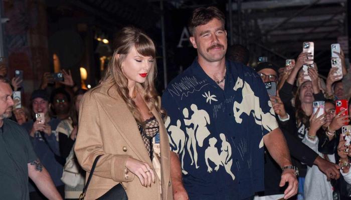 Taylor Swift and Travis Kelces date is approved by Travis mom