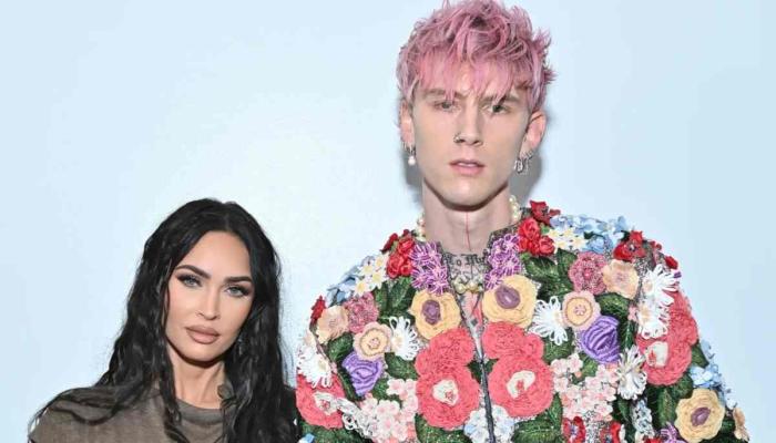 Machine Gun Kelly gushes over his two-month-old child with Megan Fox
