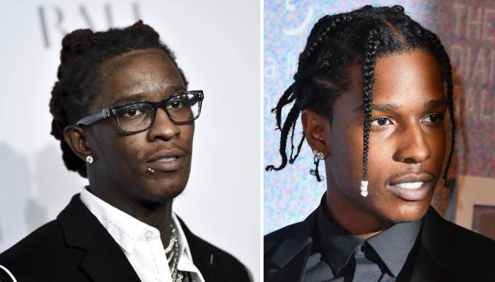 Young Thug and A$AP Rocky collaborating on new music