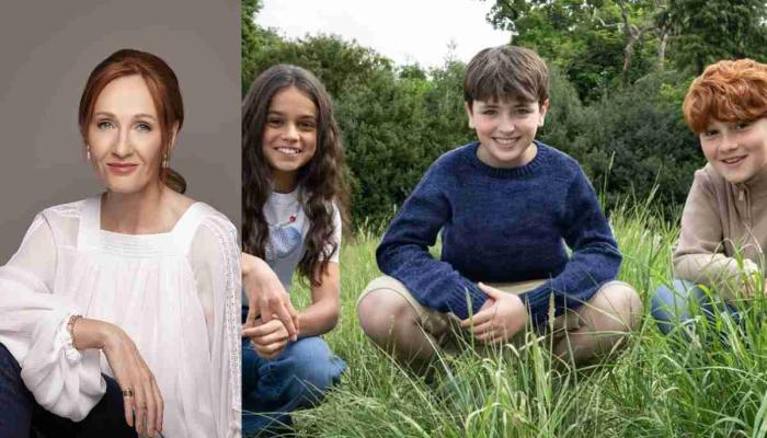 J.K. Rowling reveals how she feels about new Harry Potter golden trio