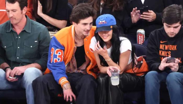 Timothee Chalamet brings Kylie Jenner to latest Knicks’ game