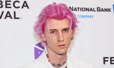 Machine Gun Kelly shares baby photo after risky motorcycle stunt