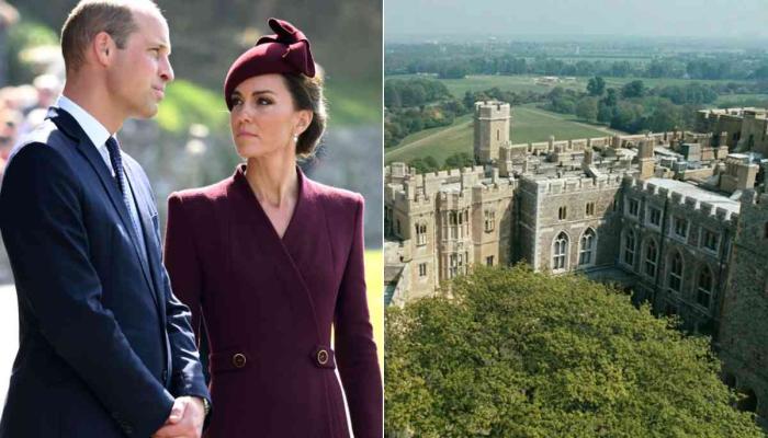 Prince William and Kate Middleton are staying at their their Adelaide Cottage in Windsor with their 3 kids