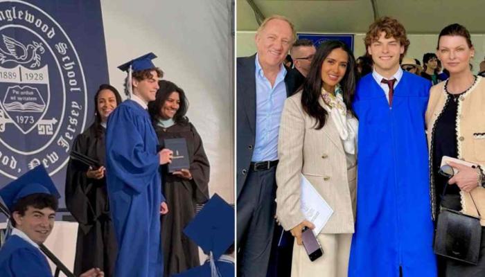 Linda Evangelista, Salma Hayek share family milestone with fans