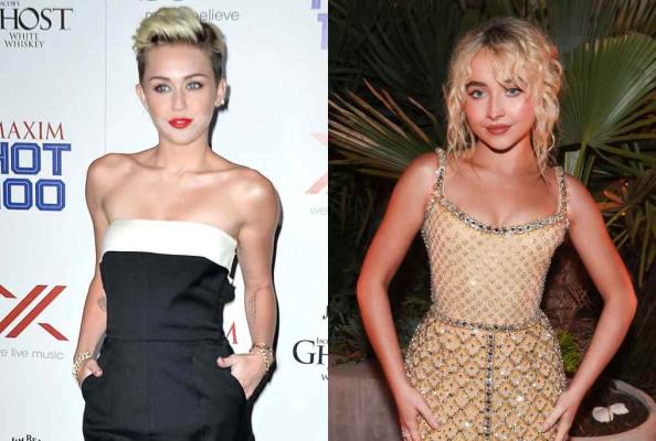 Sabrina Carpenter, Miley Cyrus race to number one spot