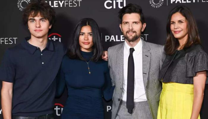 ‘Severance’ star Adam Scott makes rare appearance in daughter’s video