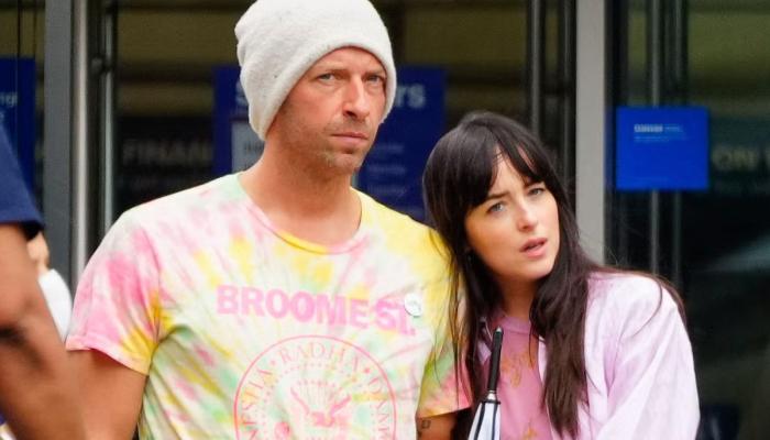 Dakota Johnson swears on Live TV over love life question