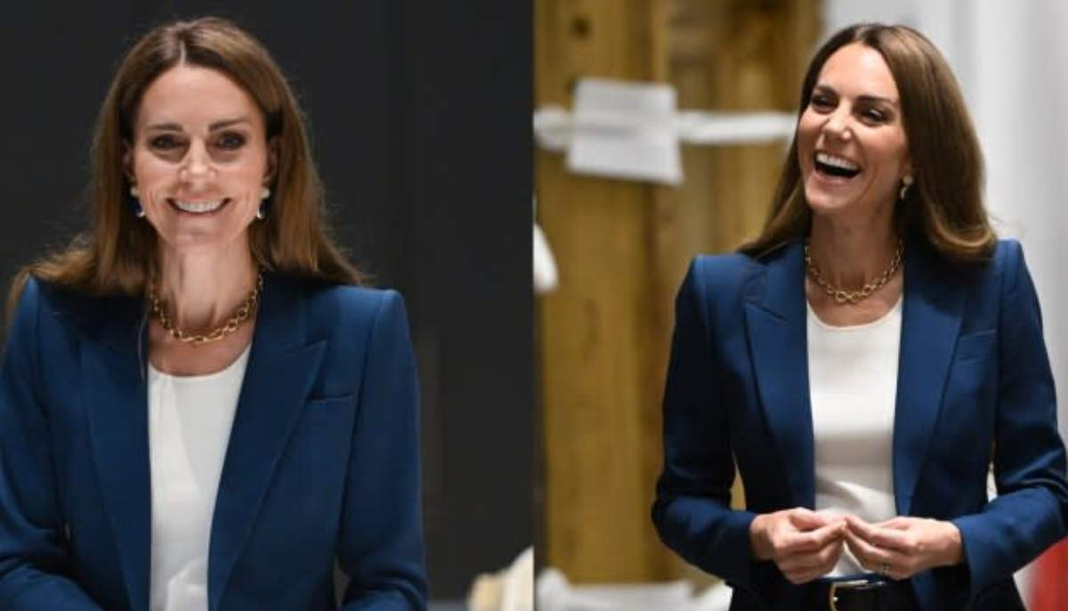 Kate Middleton wows in Alexander McQueen as she tours London's newest