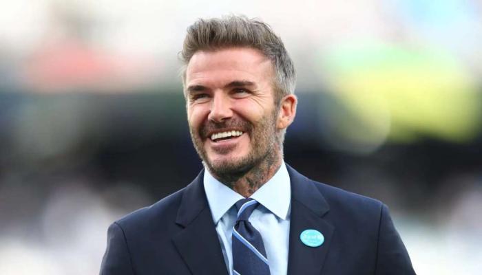 David Beckham brings the vibes to Inter Miami training